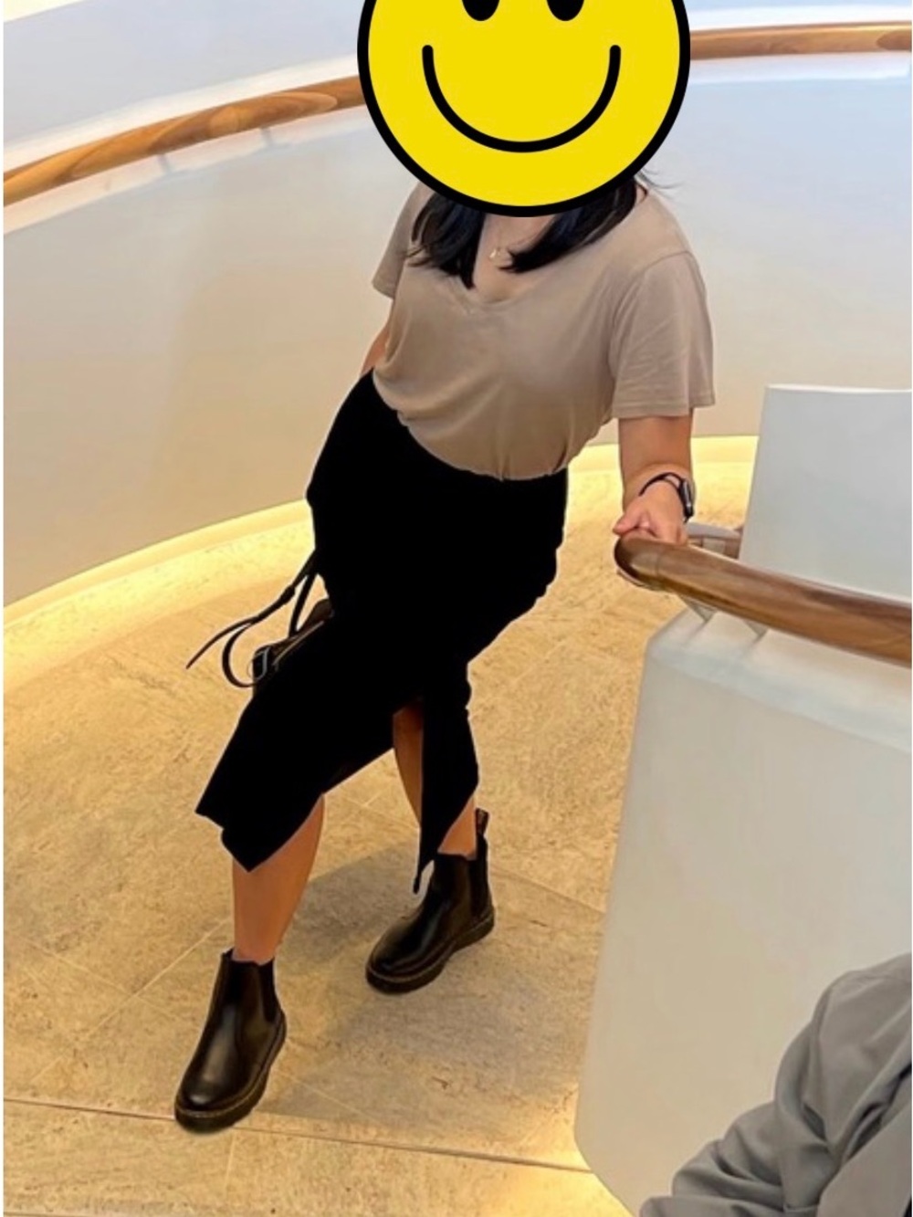 Black Velvet Midi Skirt